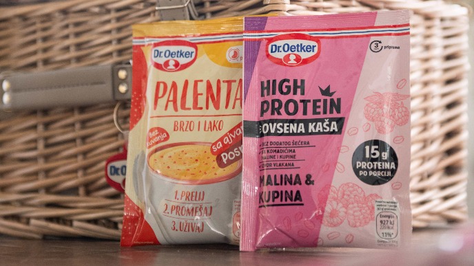 Proteinska kaša i palenta sa ajvarom